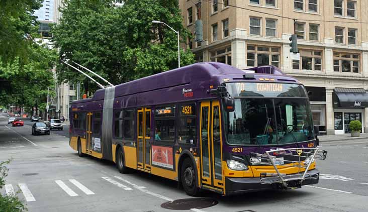 King County Metro New Flyer Xcelsior XT60 4521